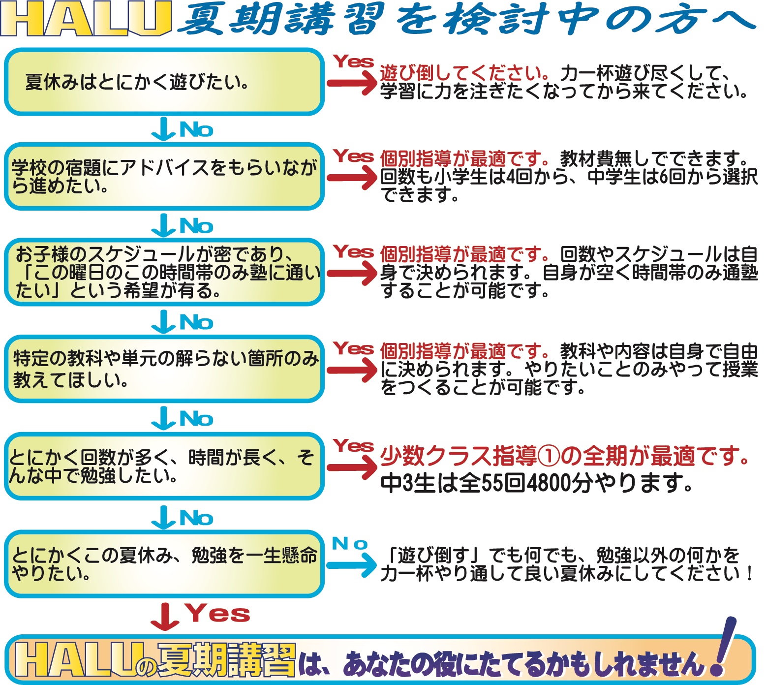 フローチャート夏期講習2025のコピー